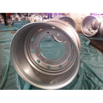 Bonway Factory Wholesale Price Strong Quality Bus Truck Aluminum Alloy Steel Wheel Rim, Trailer Rim OTR Wheel Rim (22.5X8.25, 9.00X22.5, 11.75X22.5)